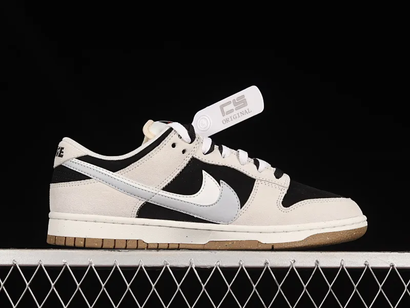 All categories Nk SB Dunk series Nk SB Dunk Low low-top sneakers Nk SB Dunk Low "85" gray and white double hook SB low-top sports and leisure sneakers DD9457-102